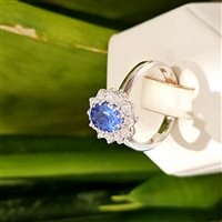 Anillo Dal Maso Gioielli Mujer in Oro blanco Zaffiro 1.67 Ct 2361 GDM - 2361 GDM